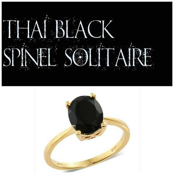 Jewelry - Thai Black Spinel Solitaire